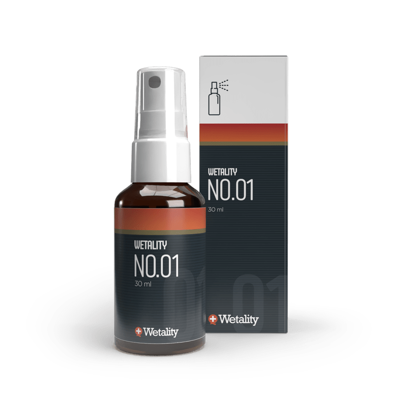 NO.01 – 30 ml spray CBD: 1500mg, THC: < 0.2%