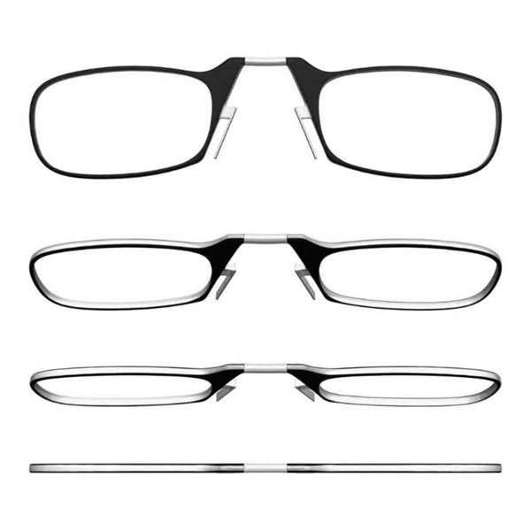 Næsebrille med hylster i assorterede design
