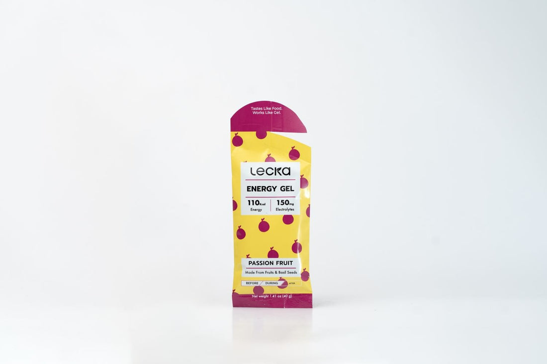 12 Naturlig energigel med essentielle elektrolytter ( Passionsfrugt )