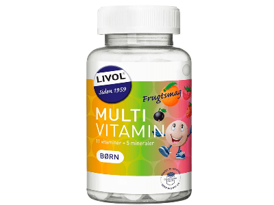 Livol Multi Total Børn Frugtsmag - 150 tyggetabletter