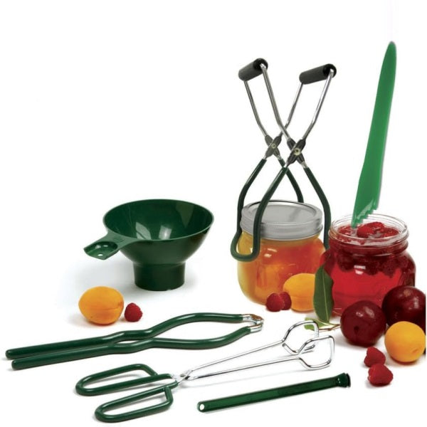Norpro Canning Essentials Boxed Set, 6 Piece Set ( Henkognings sæt ) - Alt i Sundhed