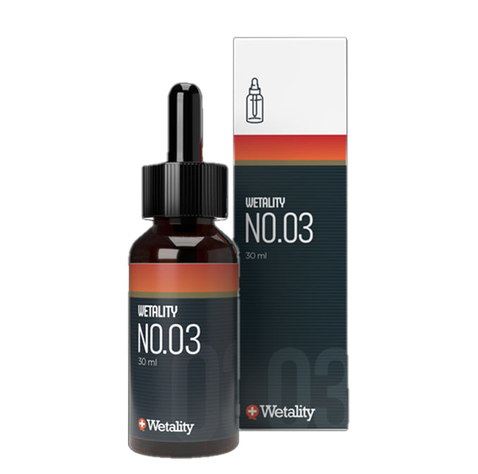 NO.03 – 30 ml CBD: 1500mg, THC: ikke målbar
