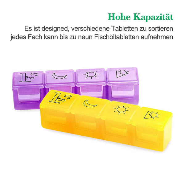 Pille Organizer (7-Day / 4-Times-A-Day)