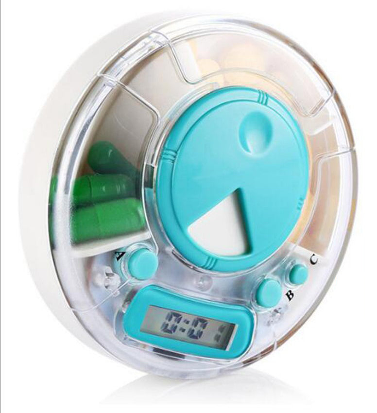 Lille tablet box med alarm indstillinger