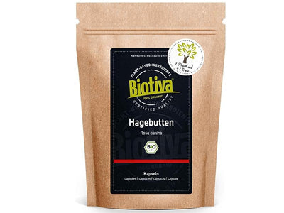 Biotiva Hybenkapsler Økologisk - 650 mg ( Rosehip )