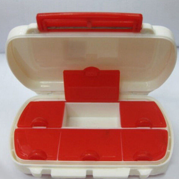 Vandtæt tablet box med 6 rum