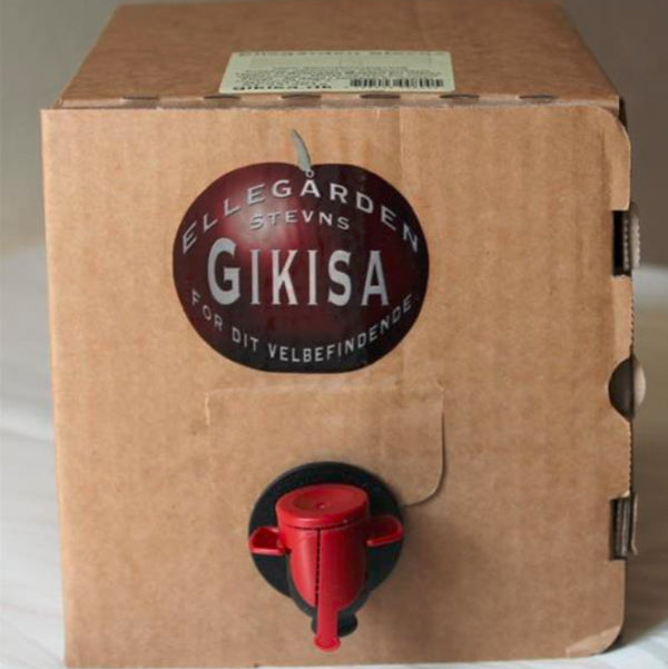 Kirsebærsaft fra Gikisa - 4 x 3 liter Bag-In-Boxv (SE VIGTIG INFORMATION I TEKSTEN)