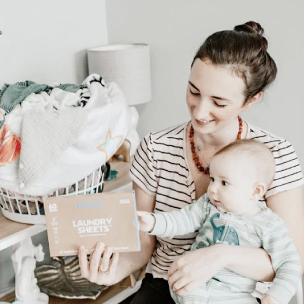 Laundry Sheets – vaskemiddel i ark – Ocean Breeze 60 stk.