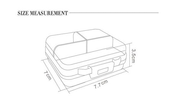 Smart rejse box til opbevaring