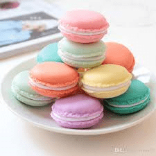 Candy Color Macaron - 5 stk.