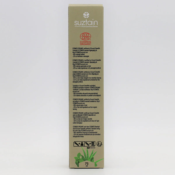 Suztain Certificeret Øko Tandpasta 75ml - Aloe Vera - Alt i Sundhed