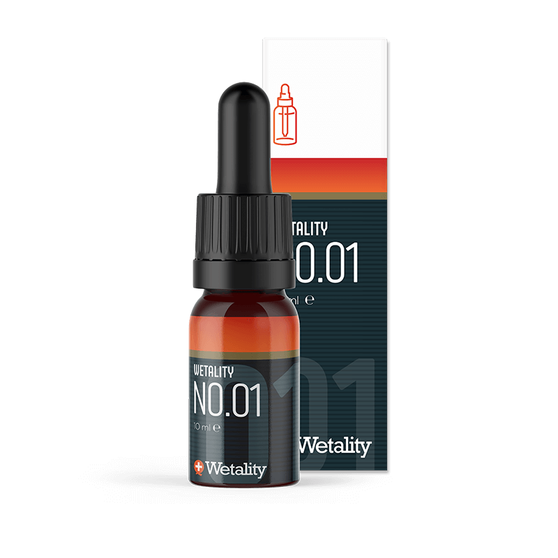 Wetality NO.01 – 10 ml CBD: 500mg, THC: < 0.2%
