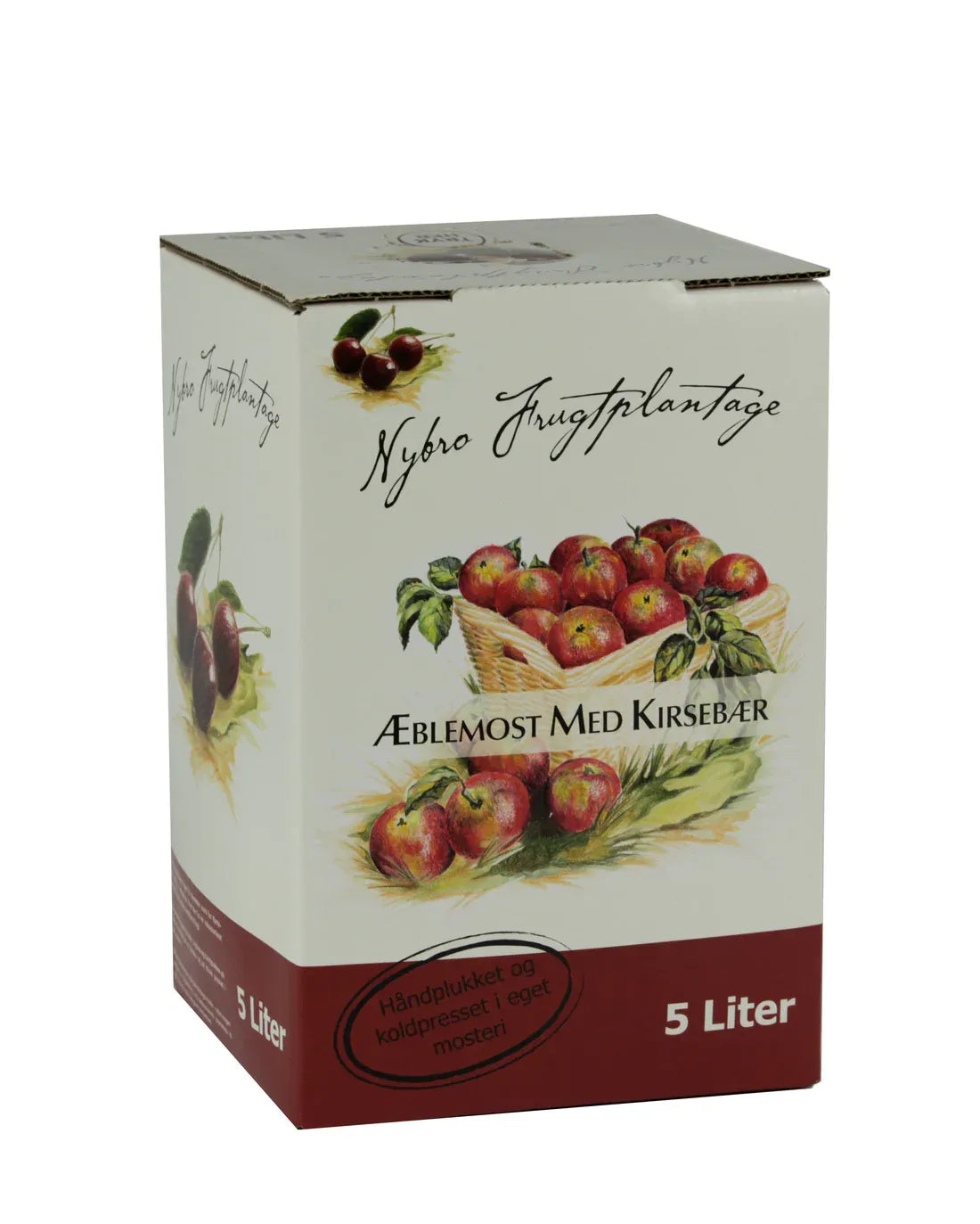 Æblemost med Kirsebær - 5 Liter