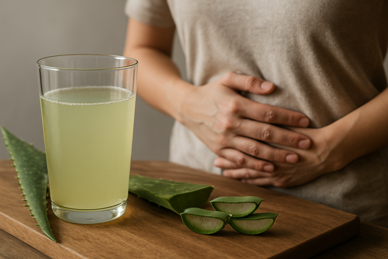 Aloe vera til fordøjelsen: Hvordan 100% ren saft hjælper