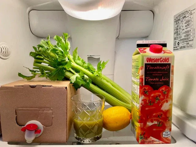 Økologisk bladsellerijuice med citron Bag-in-Box 3 l