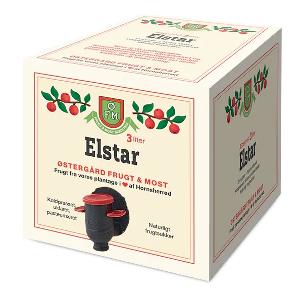 Elstar æblemost - Box med 3 liter