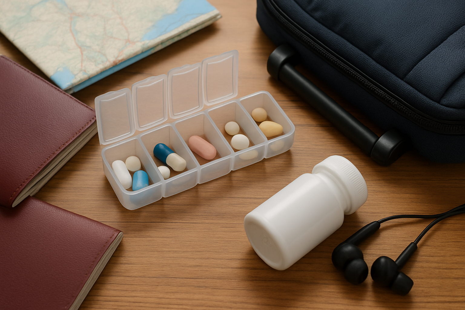 Medicinorganisering på farten: 5 smarte tips til rejsende