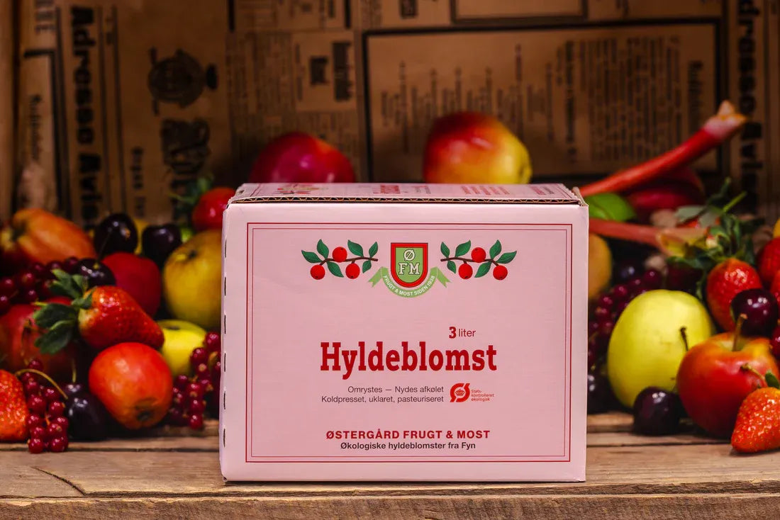 Sommer på hanen: Økologisk Hyldeblomst 3 Liter i Back in Box