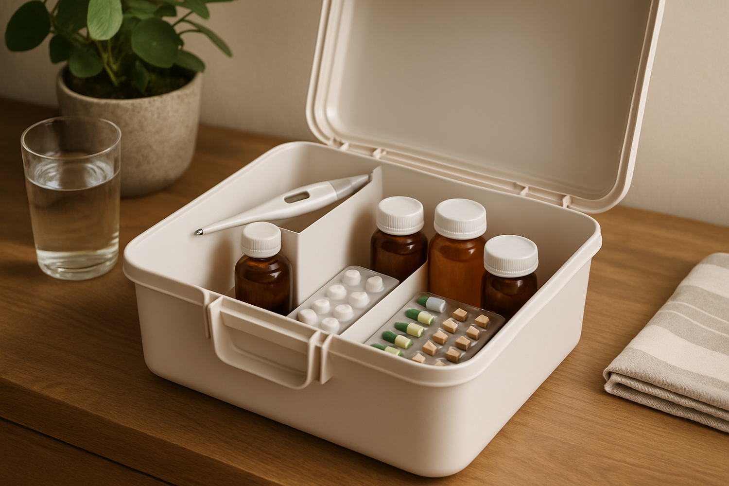 Sådan organiserer du medicin sikkert i hjemmet