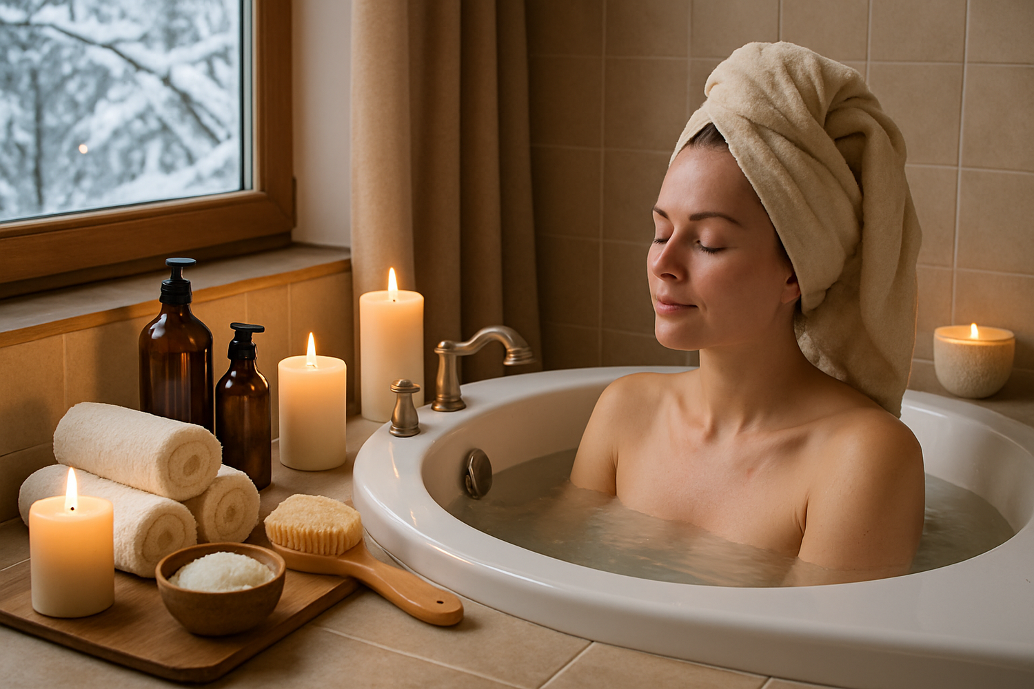 Skab dit eget luksus spa-ritual derhjemme denne vinter
