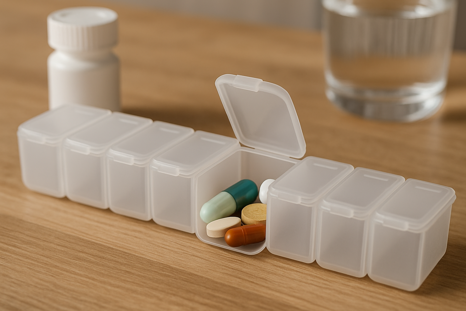 Smart medicin organisering: 7-dages system guide
