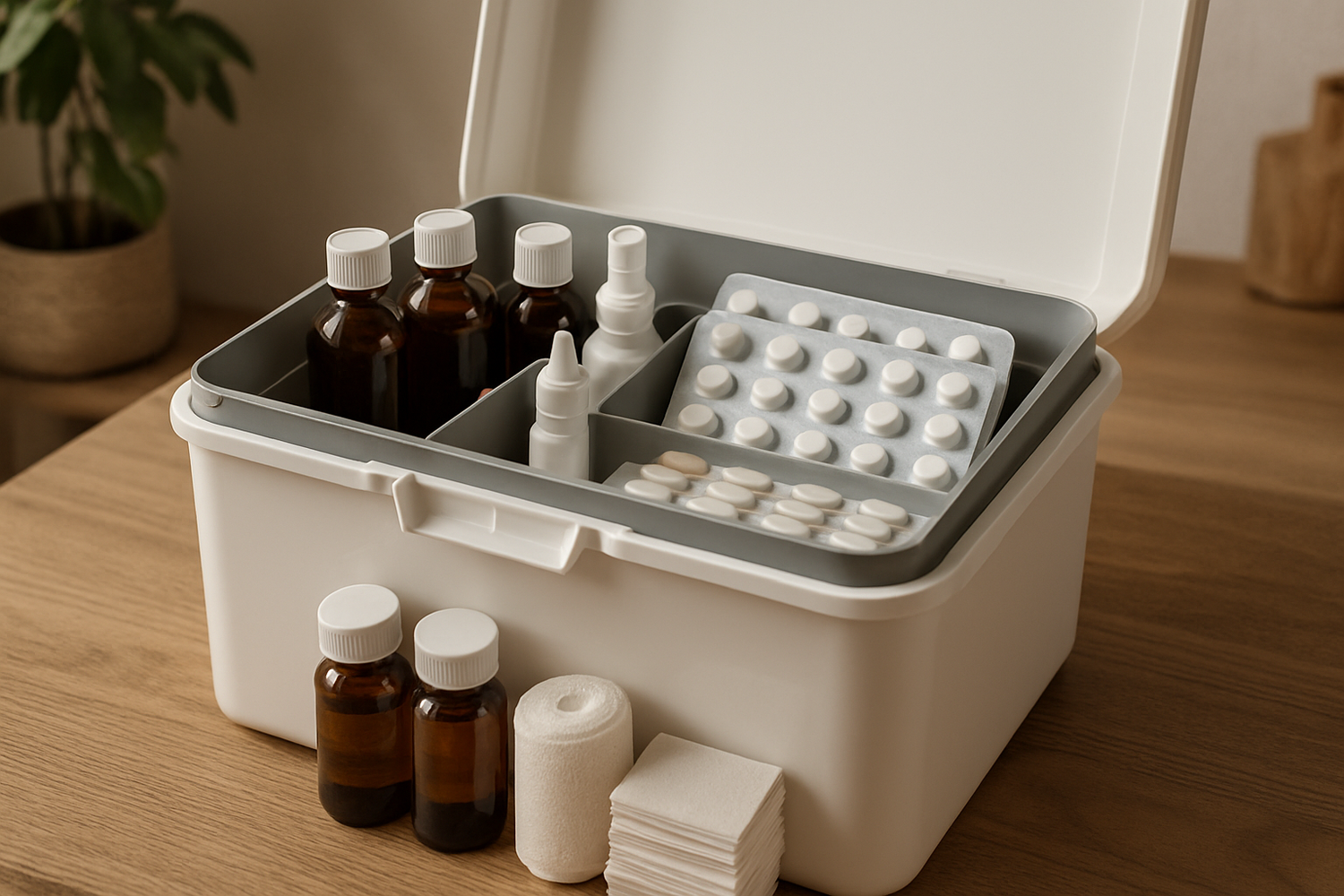 Stor medicinkasse: Sådan indretter du hjemmefarmaciet intelligent