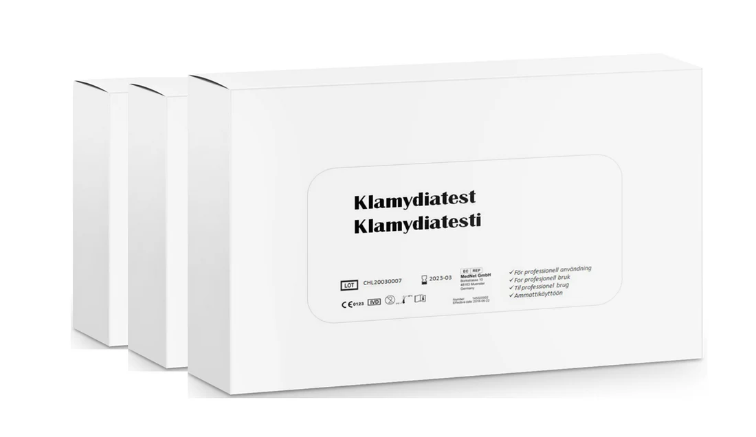 Kombinationspakke Klamydia, Gonoré, Syfilis test