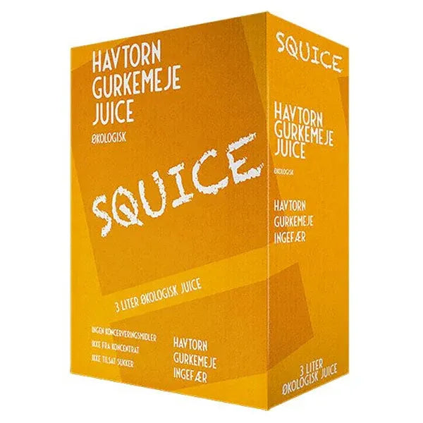 Squice Havtorn Gurkemeje Juice Økologisk