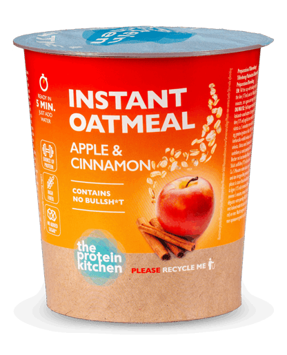 Instant Oatmeal – Apple &amp; Cinnamon – 8 stk.