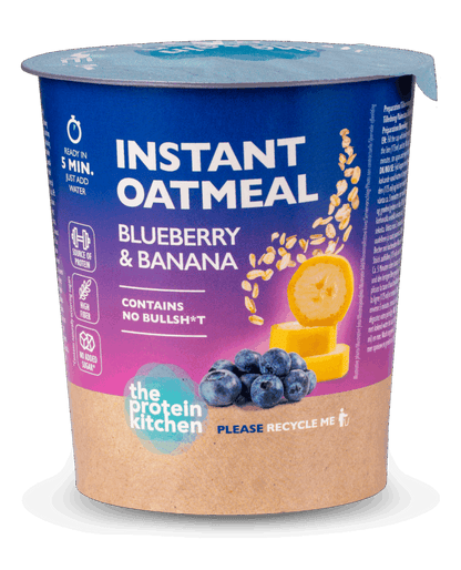 Instant Oatmeal – Blueberry &amp; Banana