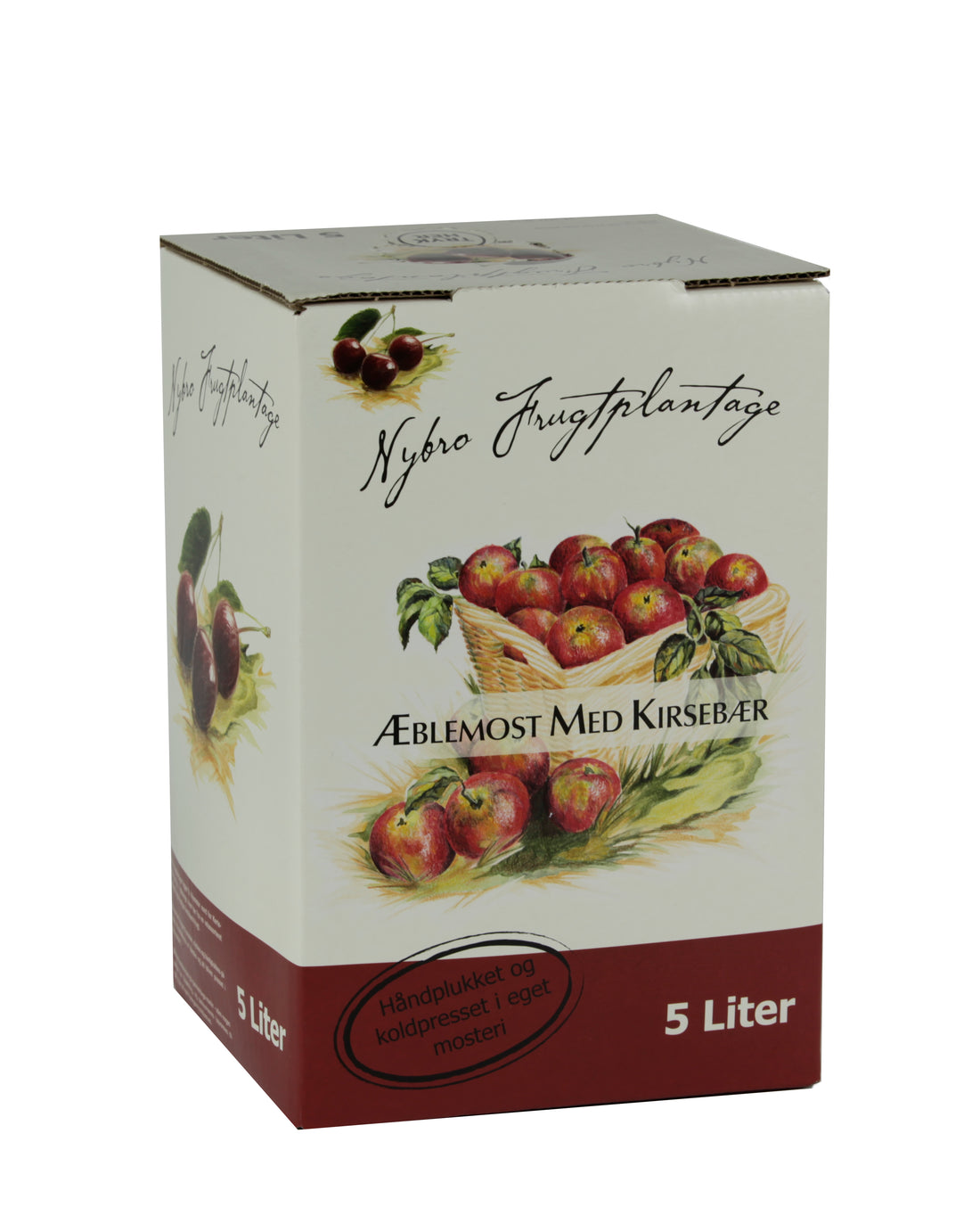 Æblemost med Kirsebær - 5 Liter - Alt i Sundhed