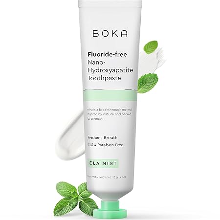 Boka Fluorfri tandpasta med nano-hydroxylapatit, remineraliserende, til følsomme tænder - Alt i Sundhed