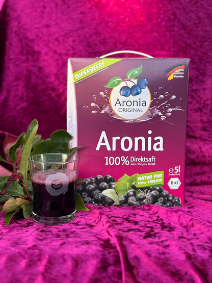 Økologisk Aronia saft 5,0L - Alt i Sundhed