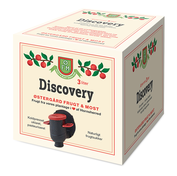 Discovery - Æbelmost i Box med 3 liter