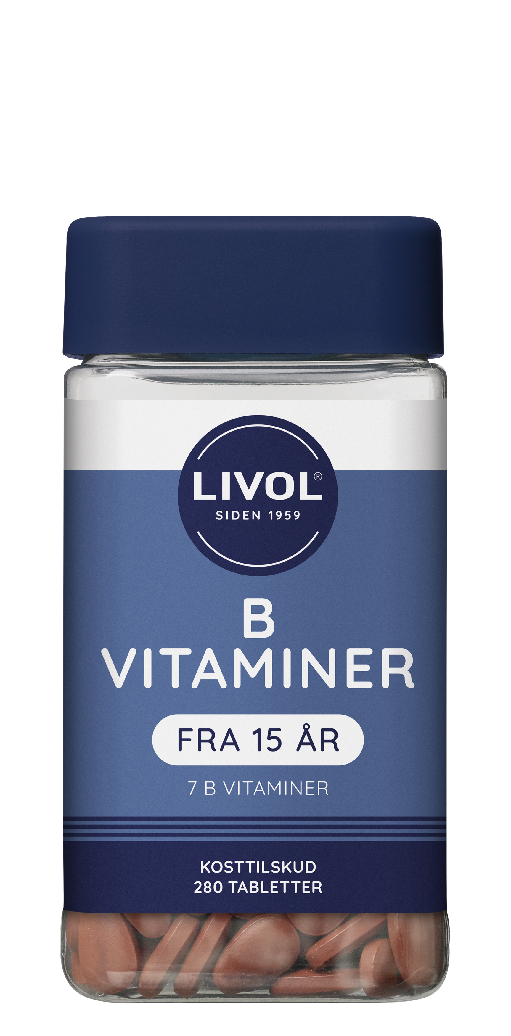 B vitaminer 280 tab. Livol