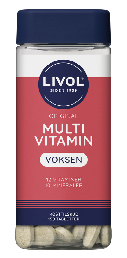 Multivitaminer 150 stk. ( Livol )