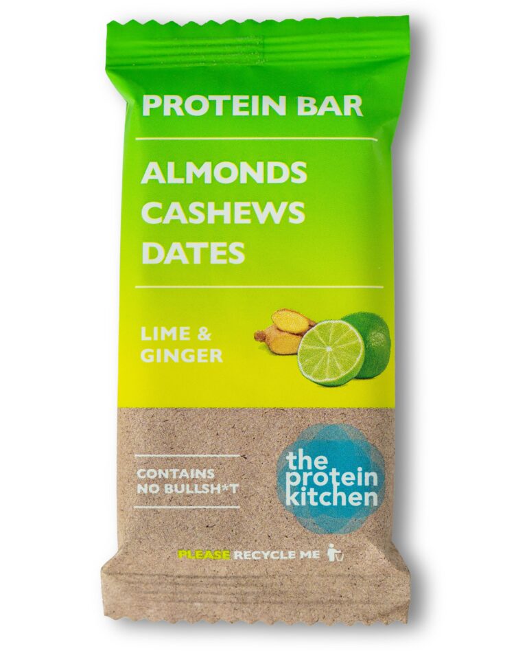 Protein Bar – Lime &amp; Ginger – 12 stk.