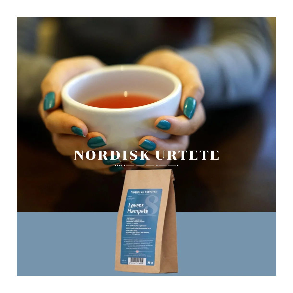 NORDISK URTETE - N°8 - LØVENS HAMPETE - Alt i Sundhed
