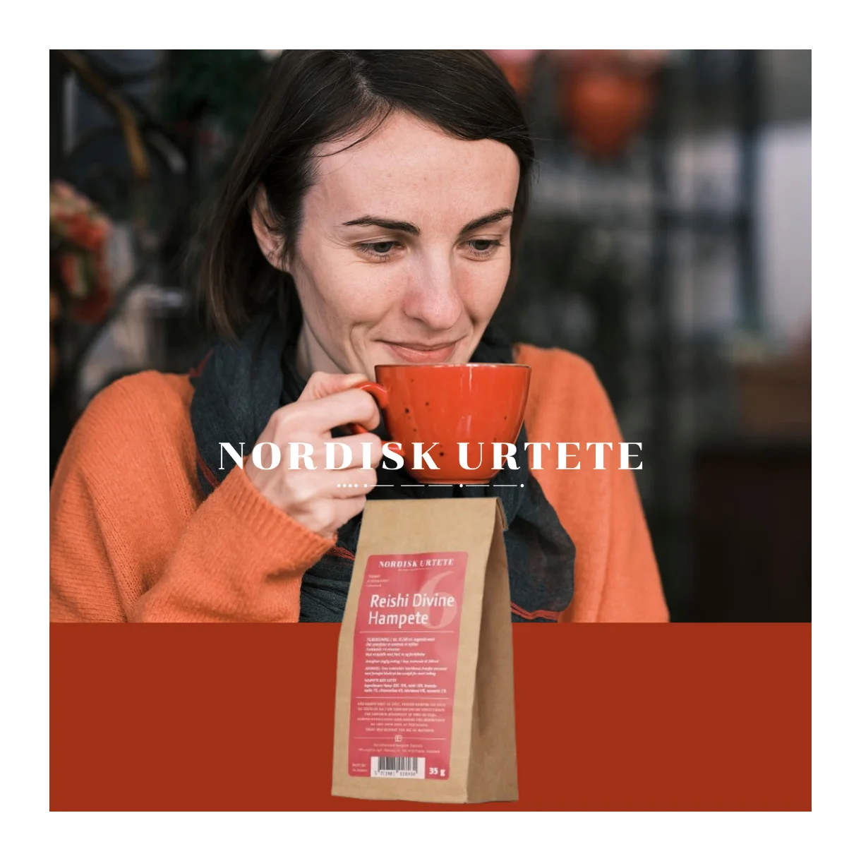 NORDISK URTETE - N°6 - REISHI DIVINE HAMPETE - Alt i Sundhed