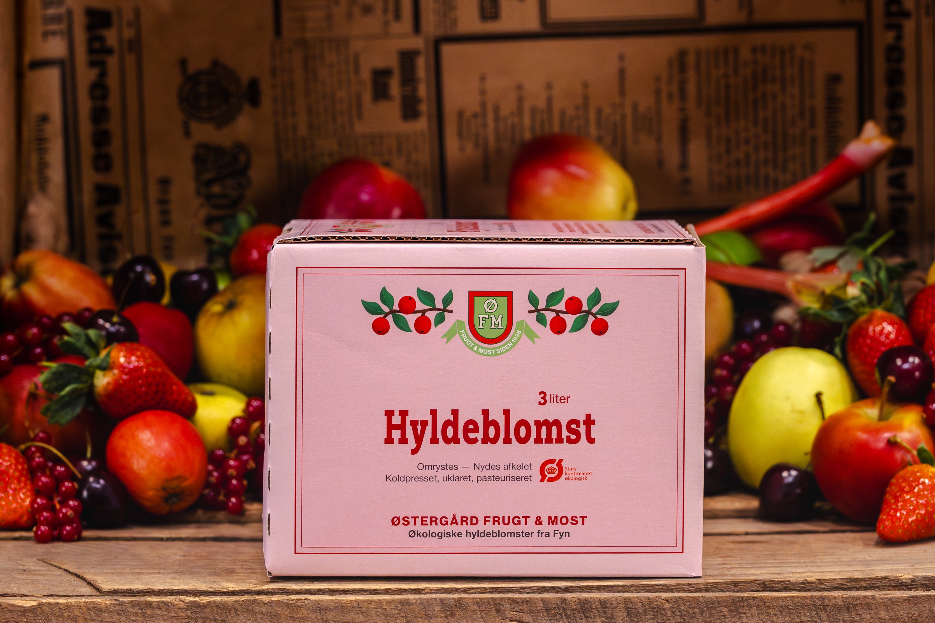 Økologisk Hyldeblomst 3 Liter i Back in Box