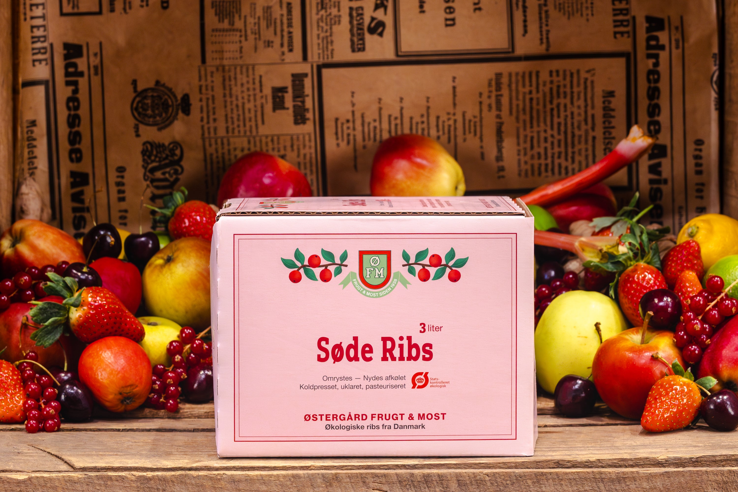 Økologiske Søde Ribs - 3 liter Box