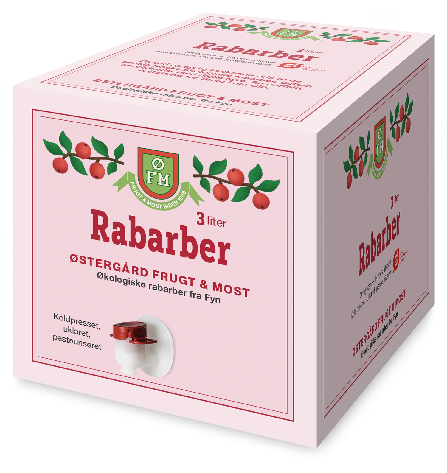 Økologisk Rabarbar - 3 liter box