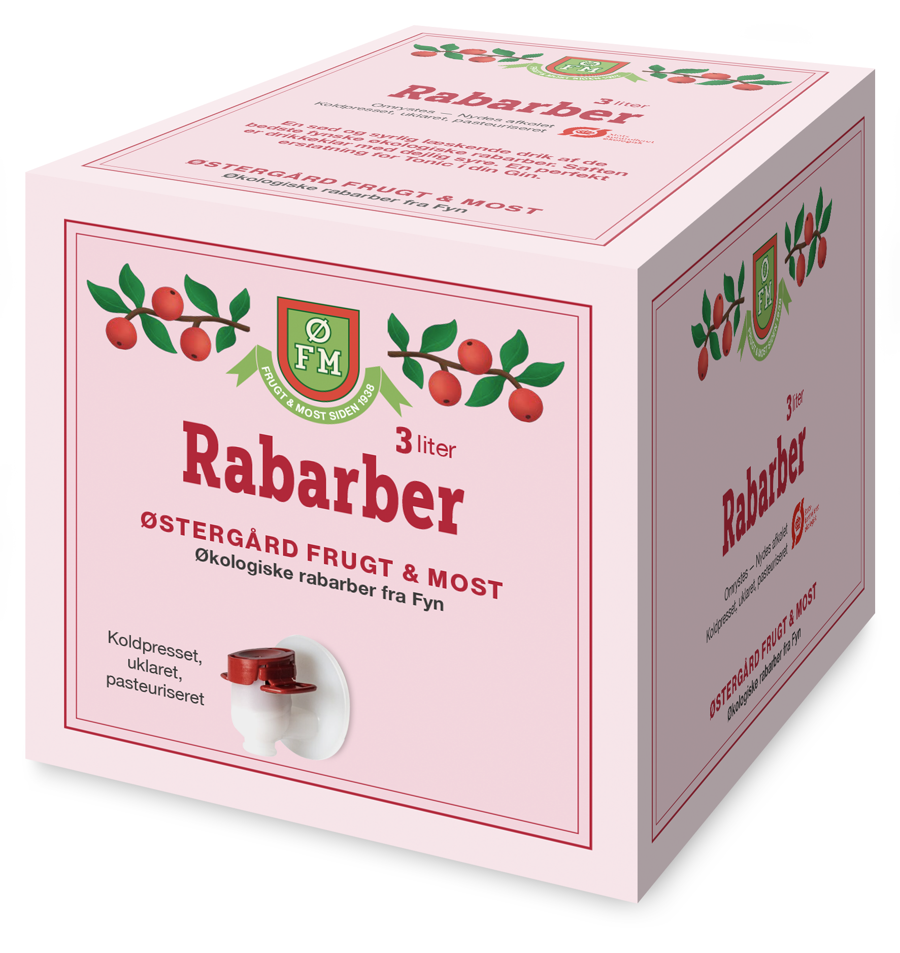 Økologisk Rabarbar - 3 liter box