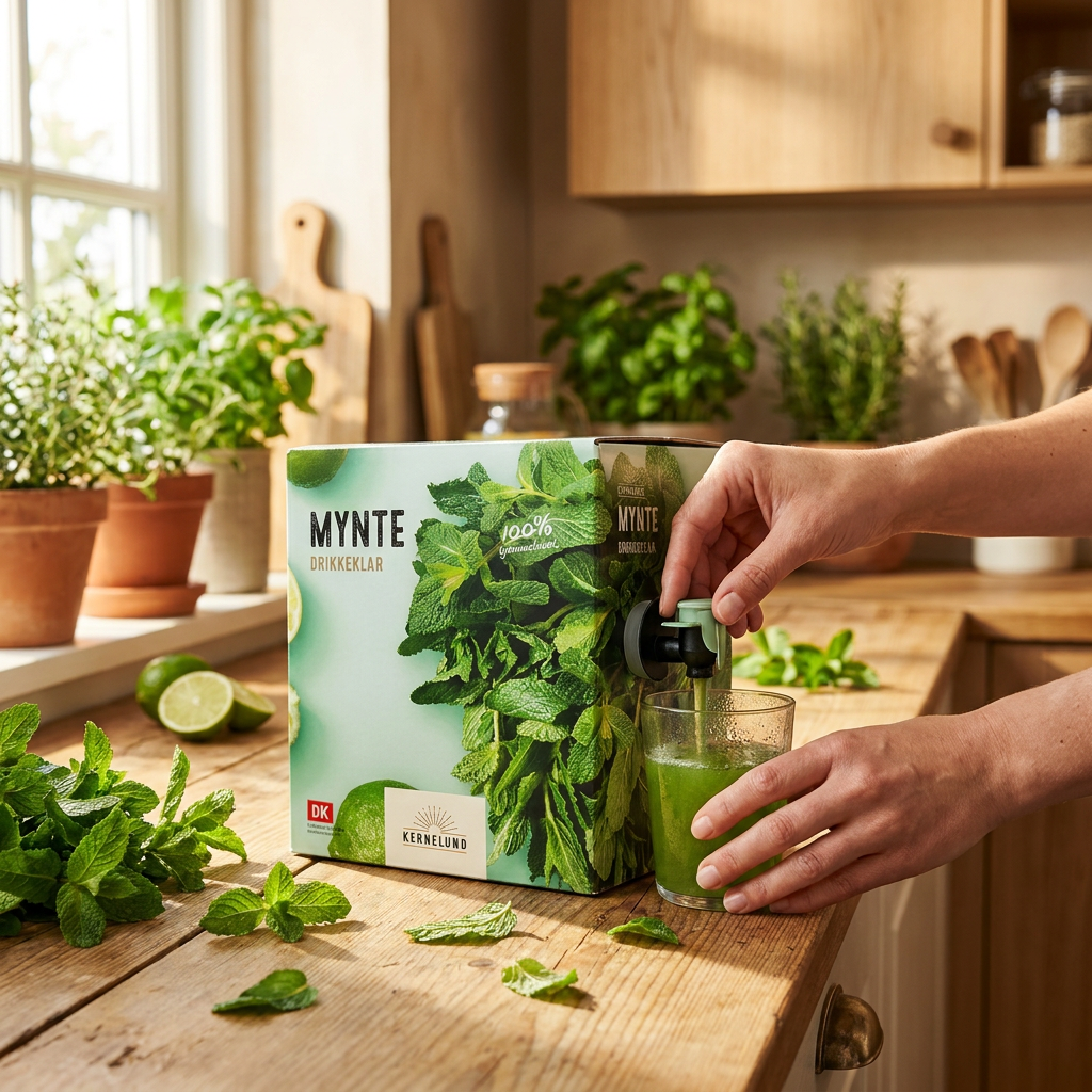 Mynte saft - 3 liter