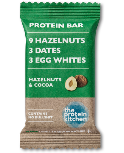 Protein Bar – Hazelnuts &amp; Cocoa – 12 stk.