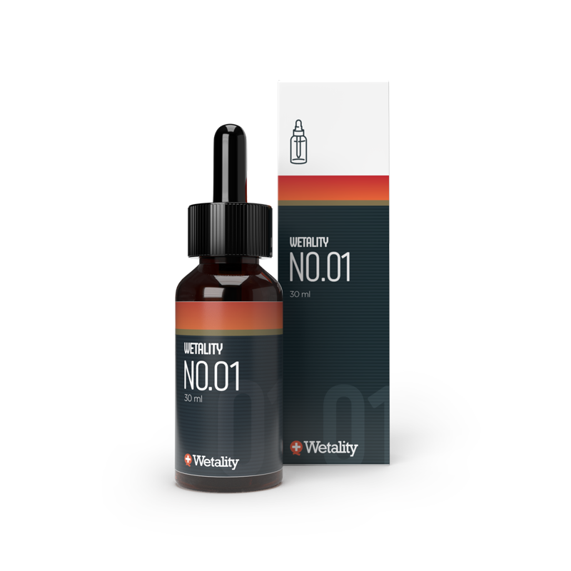 NO.01 – 30 ml  CBD: 1500mg, THC: < 0.2%