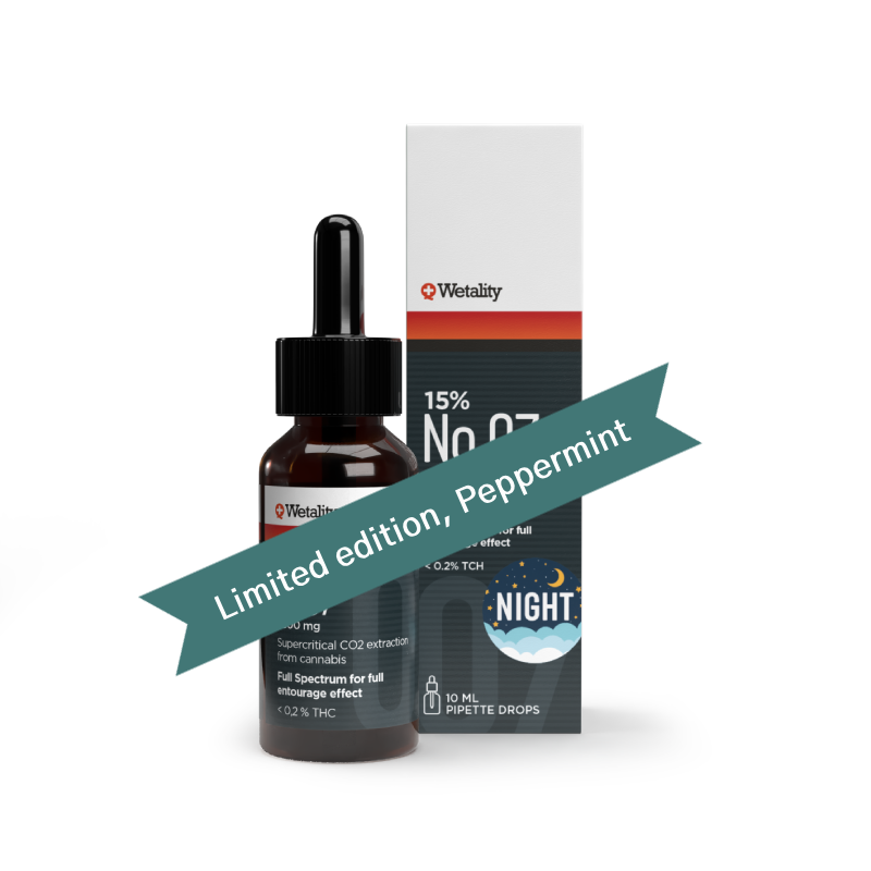 NO.07 NIGHT – 10 ml, Limited edition, Peppermint