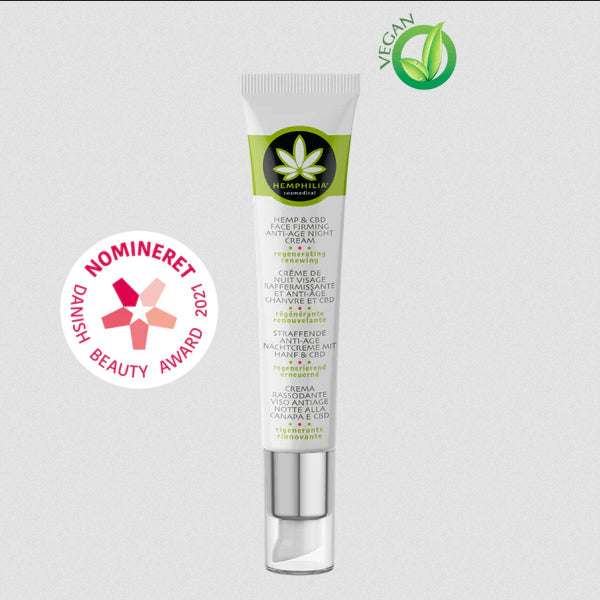 Anti-age CBD Natcreme, Økologisk