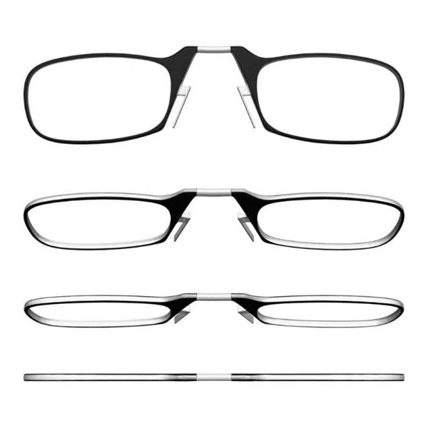 Næsebrille med hylster i assorterede design