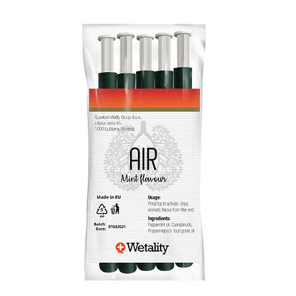 CBD Puffs 5 puffs med mintsmag - Wetality Air penne med mint smag - Alt i Sundhed